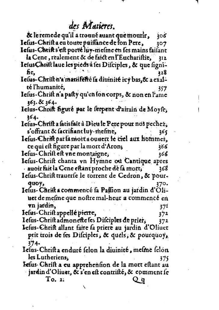 1607 - Nicolas Du Fossé - Trésor quadragésimal - T 02 - BM Lyon