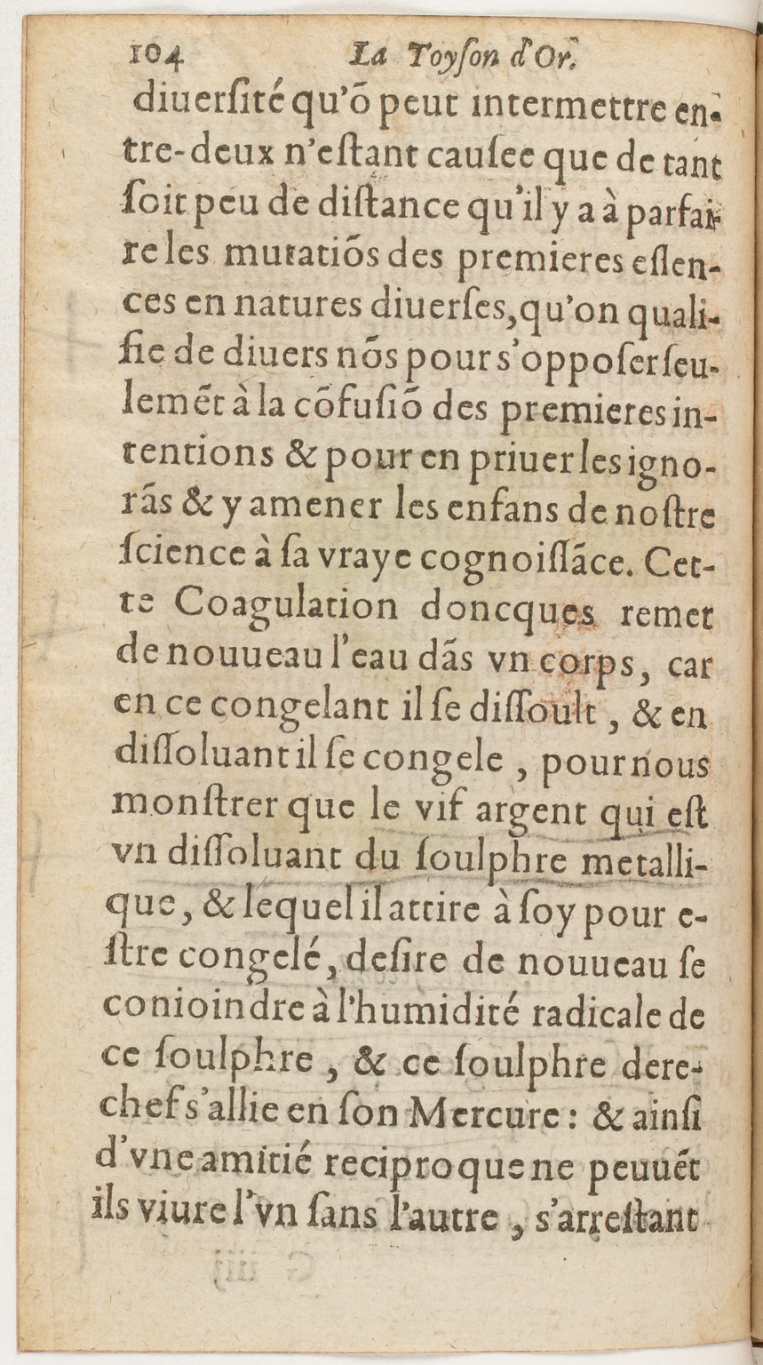 1612 - Charles Sevestre - Toison d’or ou la fleur des Trésors - BnF