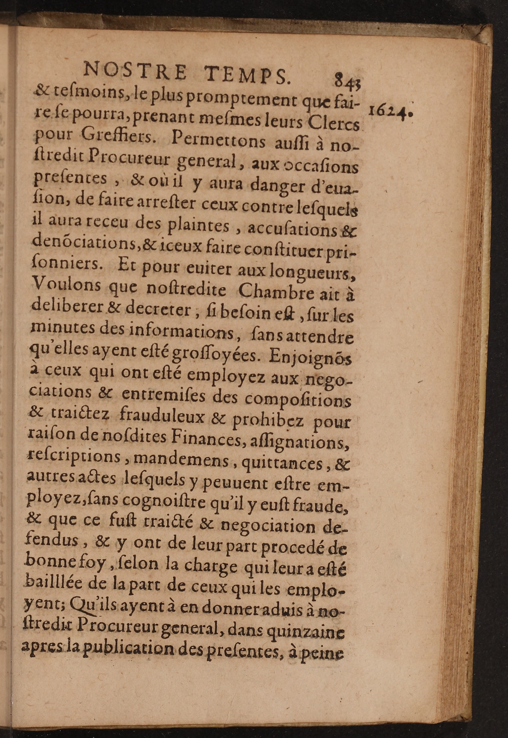 1626 - Joseph Bouillerot - Trésor de l’histoire générale de notre temps - BnF Arsenal