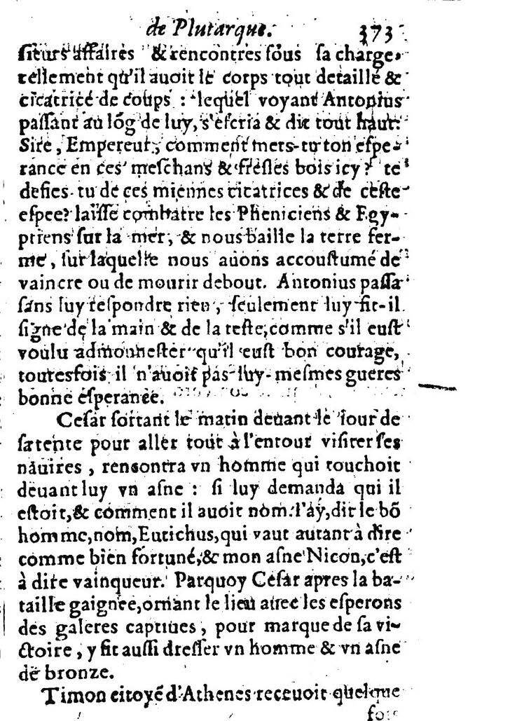 1611 - Pierre Rigaud - Trésor des vies de Plutarque - BM Lyon