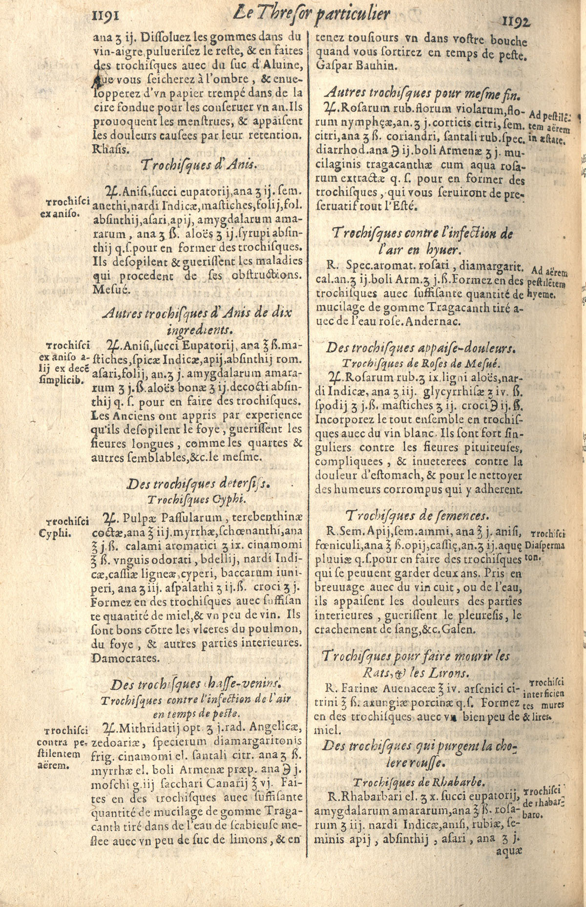 1610 - Étienne Gamonet - Grand Trésor ou dispensaire - CESR Tours