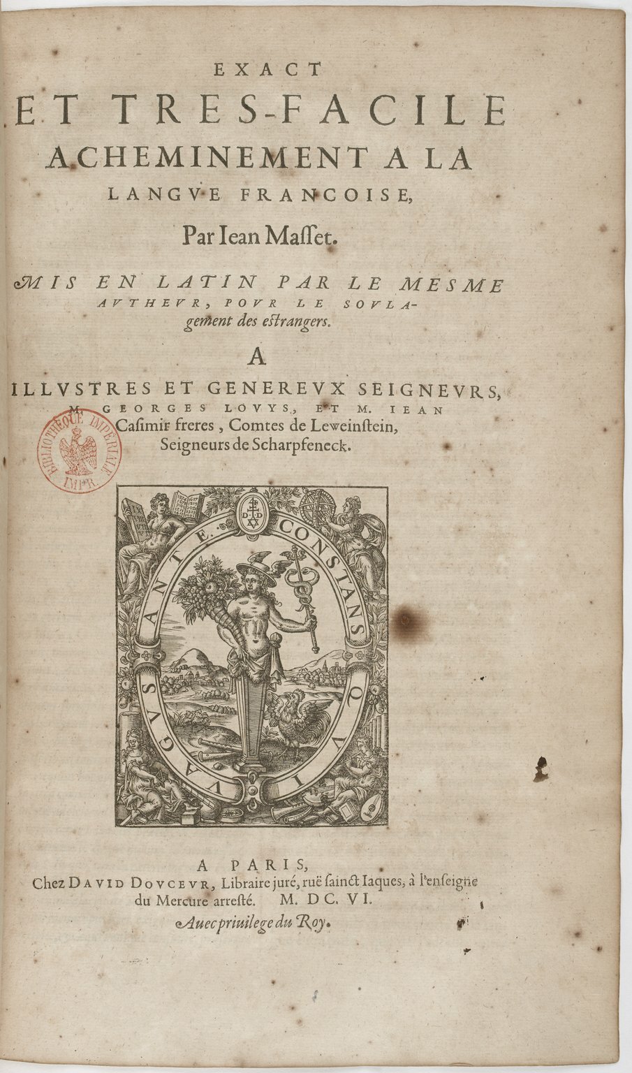 1606 - David Douceur - Trésor de la langue française - BnF