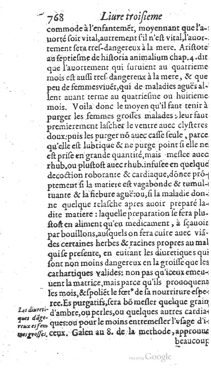 1585 - Jacques du Puis - Trésor des remèdes secrets pour les maladies des femmes - BnF