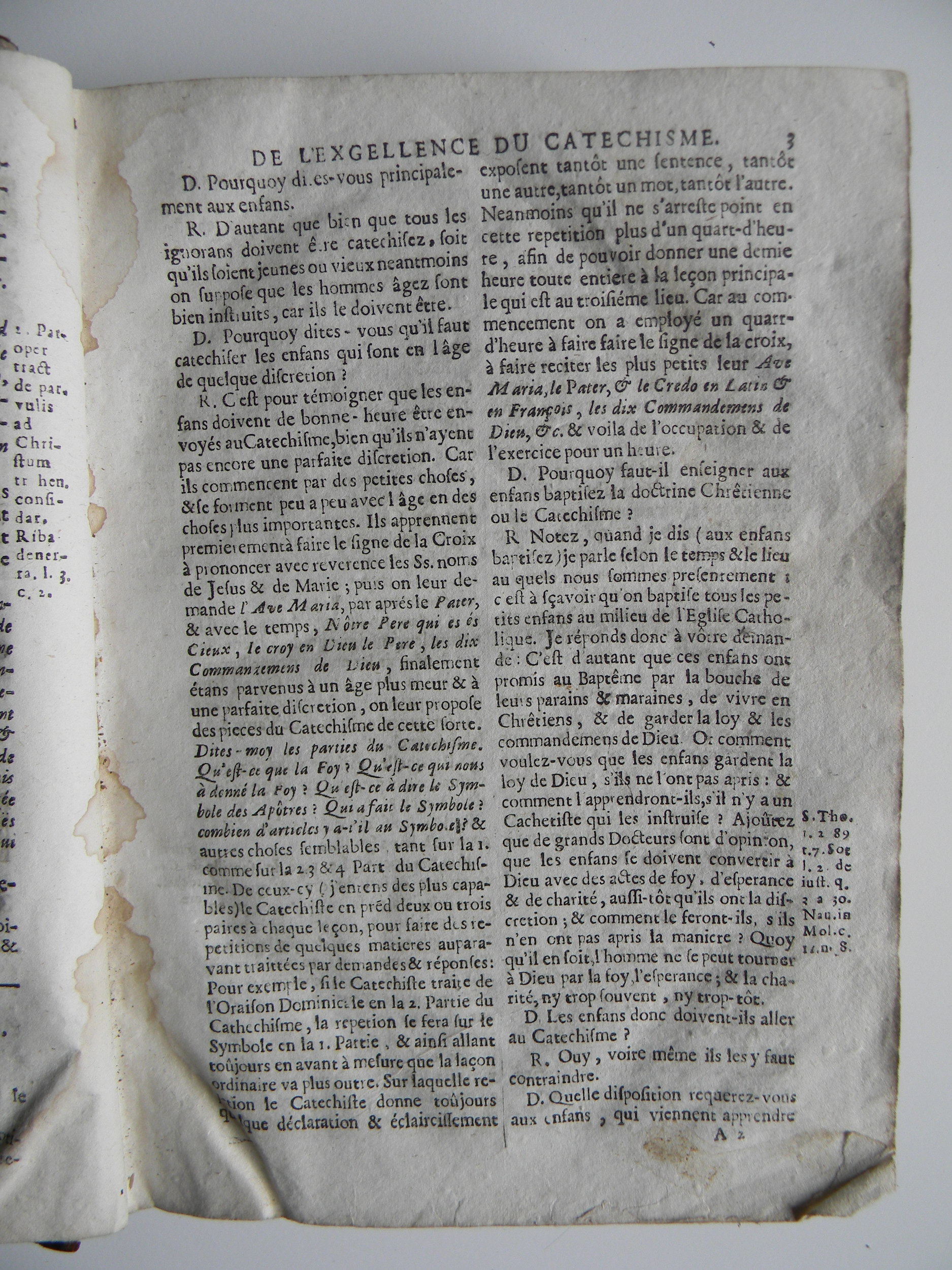 1595 - Guillaume Machuel - Trésor de la doctrine chrétienne - Verneuil-sur-Avre 1595 - Guillaume Machuel - Trésor de la doctrine chrétienne - Verneuil-sur-Avre