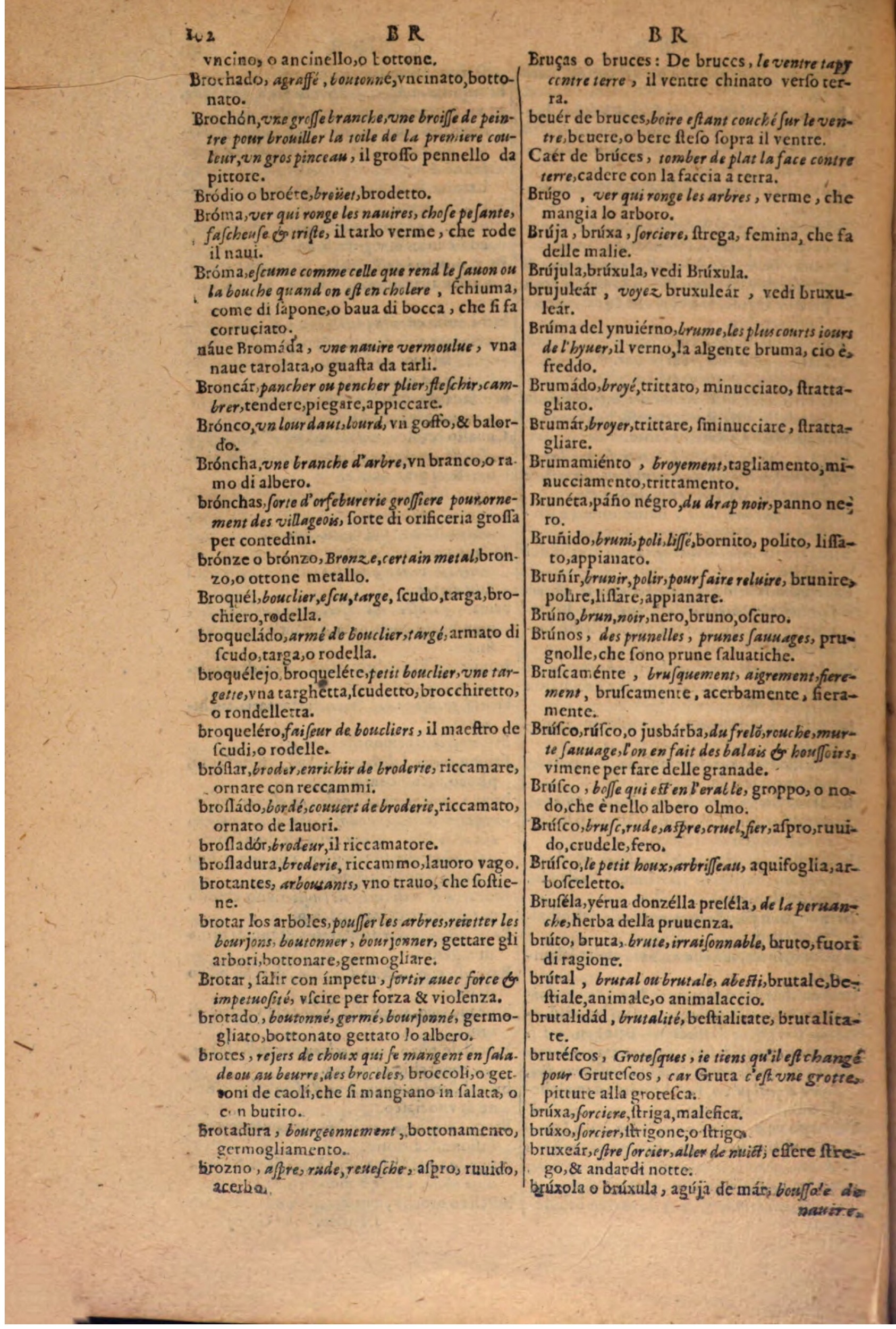 1606 - Samuel Crespin - Thresor des trois langues, francoise, italiene et espagnolle - BSB Munich 1606 - Samuel Crespin - Thresor des trois langues, francoise, italiene et espagnolle - BSB Munich