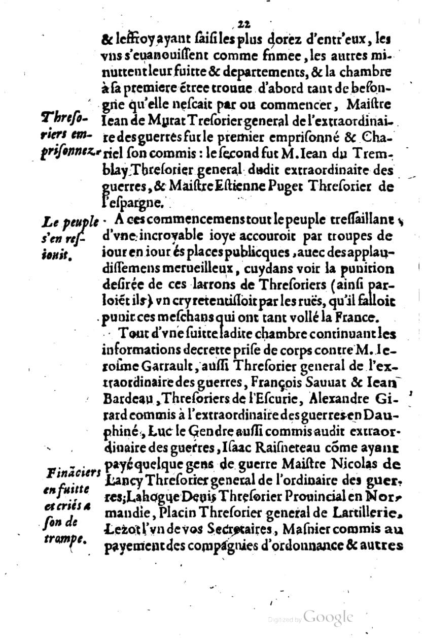 1615 - s.n. 1 - Trésor des trésors de France - BM Lyon