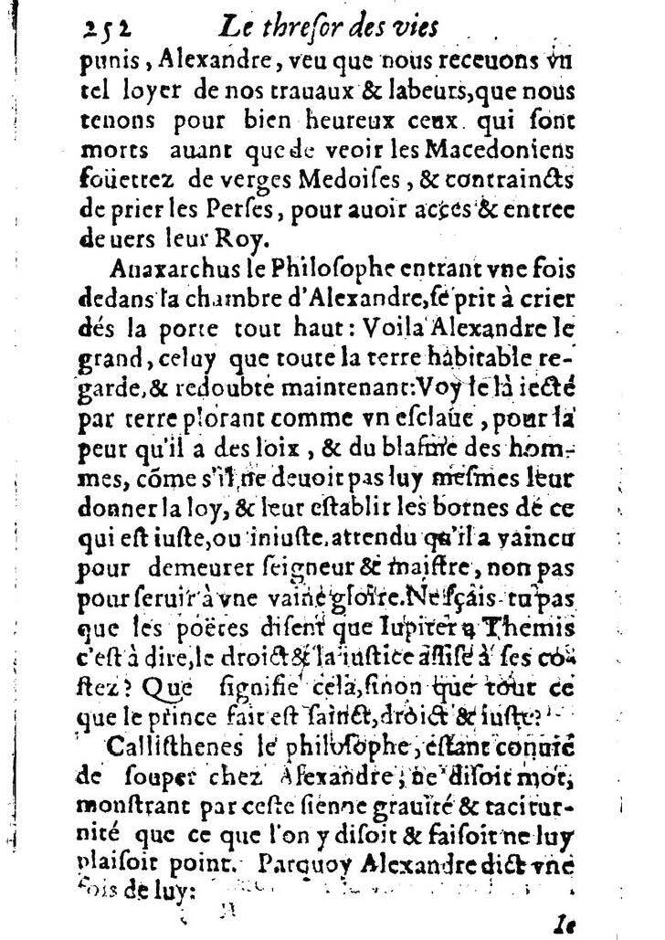 1611 - Pierre Rigaud - Trésor des vies de Plutarque - BM Lyon
