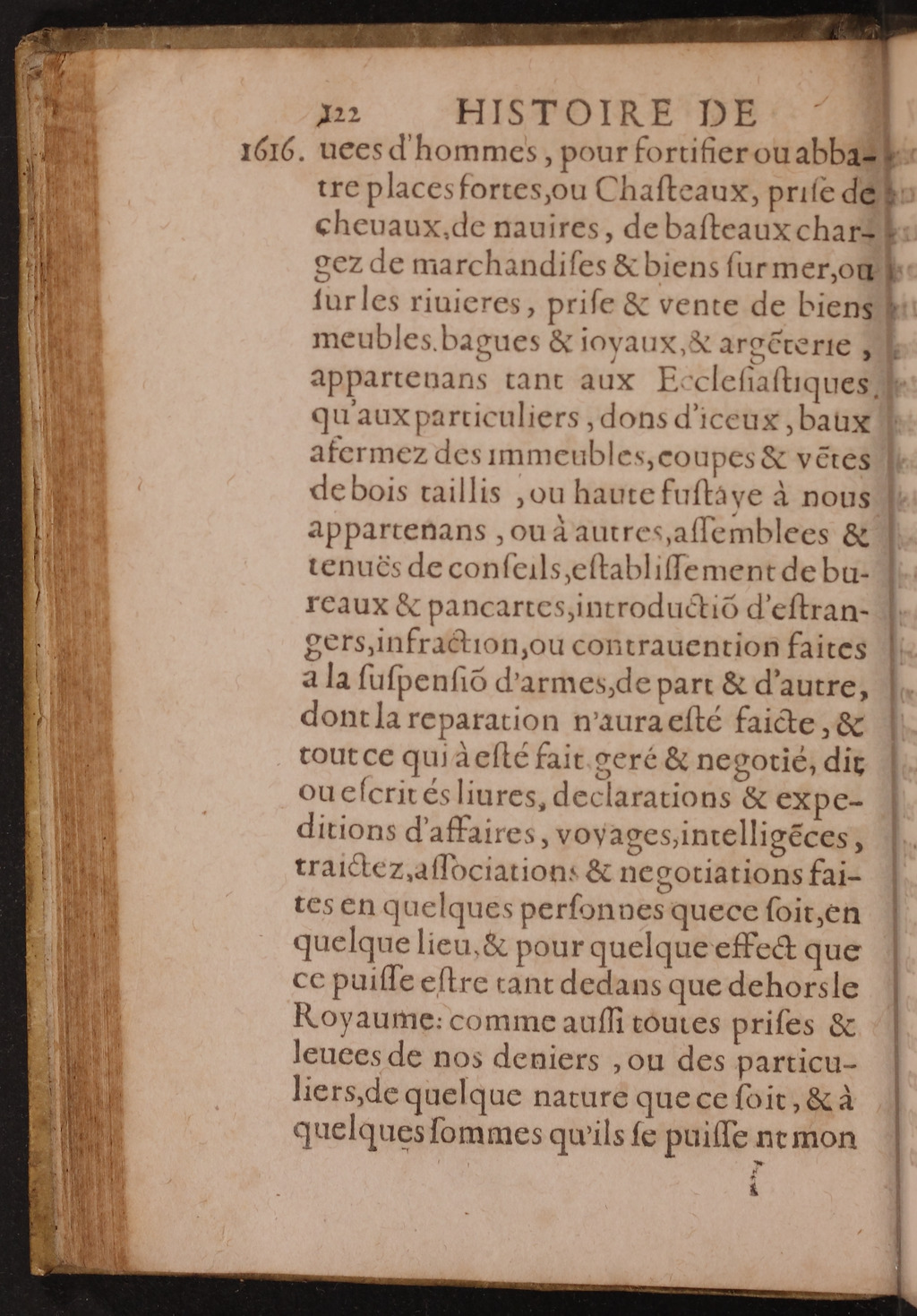 1626 - Joseph Bouillerot - Trésor de l’histoire générale de notre temps - BnF Arsenal