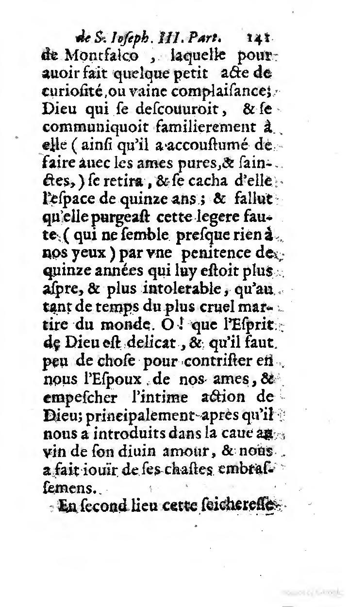 1646 - Jean Piot - Trésor inestimable de Saint-Joseph - BNC Rome