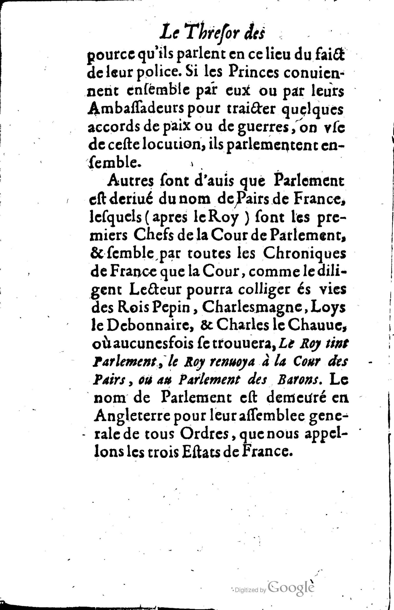 1619 - Jean Corrozet - Trésor des histoires de France - BSB Munich