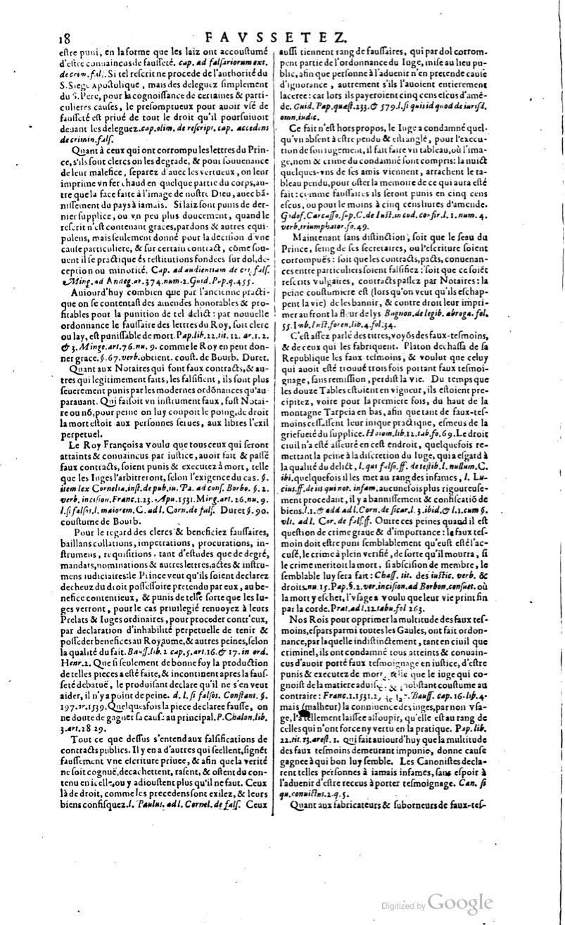 1629 - Veuve Nicolas Buon - Trésor du droit français (29620 T. 2) - BM Lyon