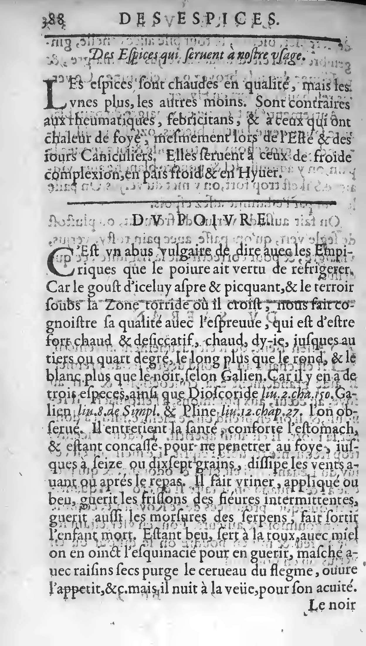1607 - Étienne Servain et Jean Antoine Huguetan - Trésor de santé ou ménage de la vie humaine - BIU Santé