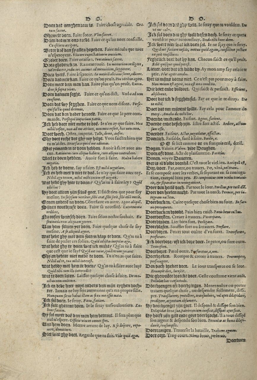 1573 - Christophe Plantin - Trésor du langage bas-allemand - Greifswald 1573 - Christophe Plantin - Trésor du langage bas-allemand - Greifswald