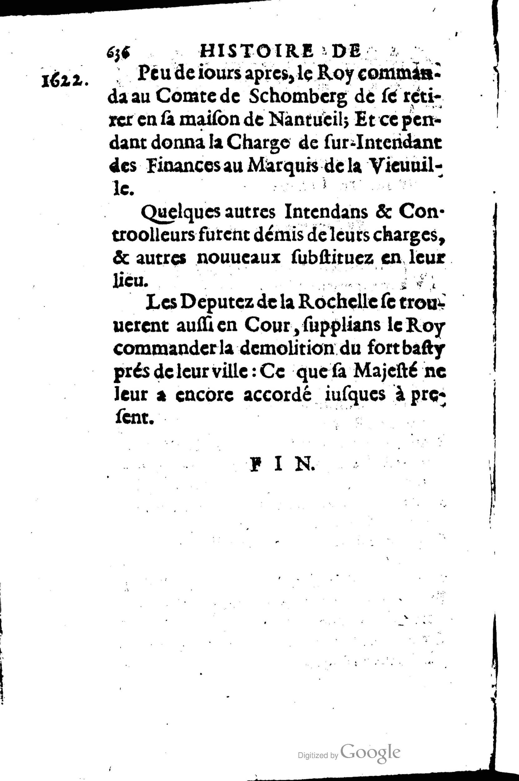 1623 - Joseph Bouillerot - Trésor de l’histoire générale de notre temps - BM Lyon