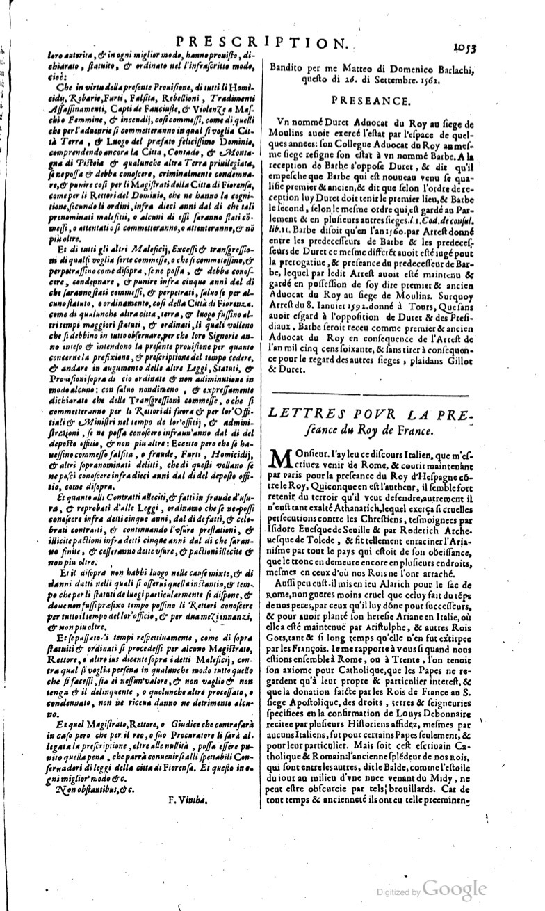 1629 - Veuve Nicolas Buon - Trésor du droit français (29620 T. 2) - BM Lyon