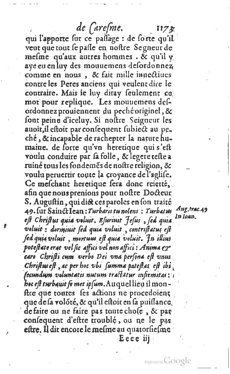 1607 - Nicolas Du Fossé - Trésor quadragésimal - T 01 - BM Lyon