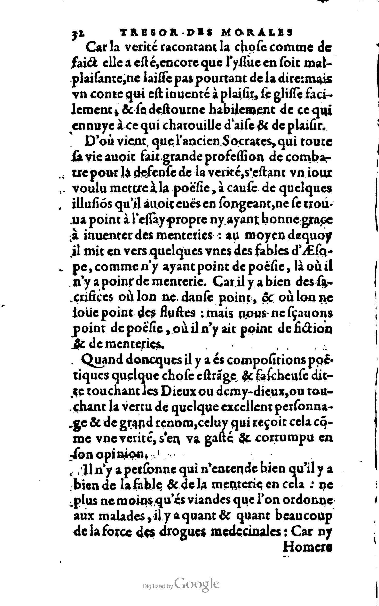 1578 - Jean Poupy - Trésor des morales de Plutarque - BSB Munich