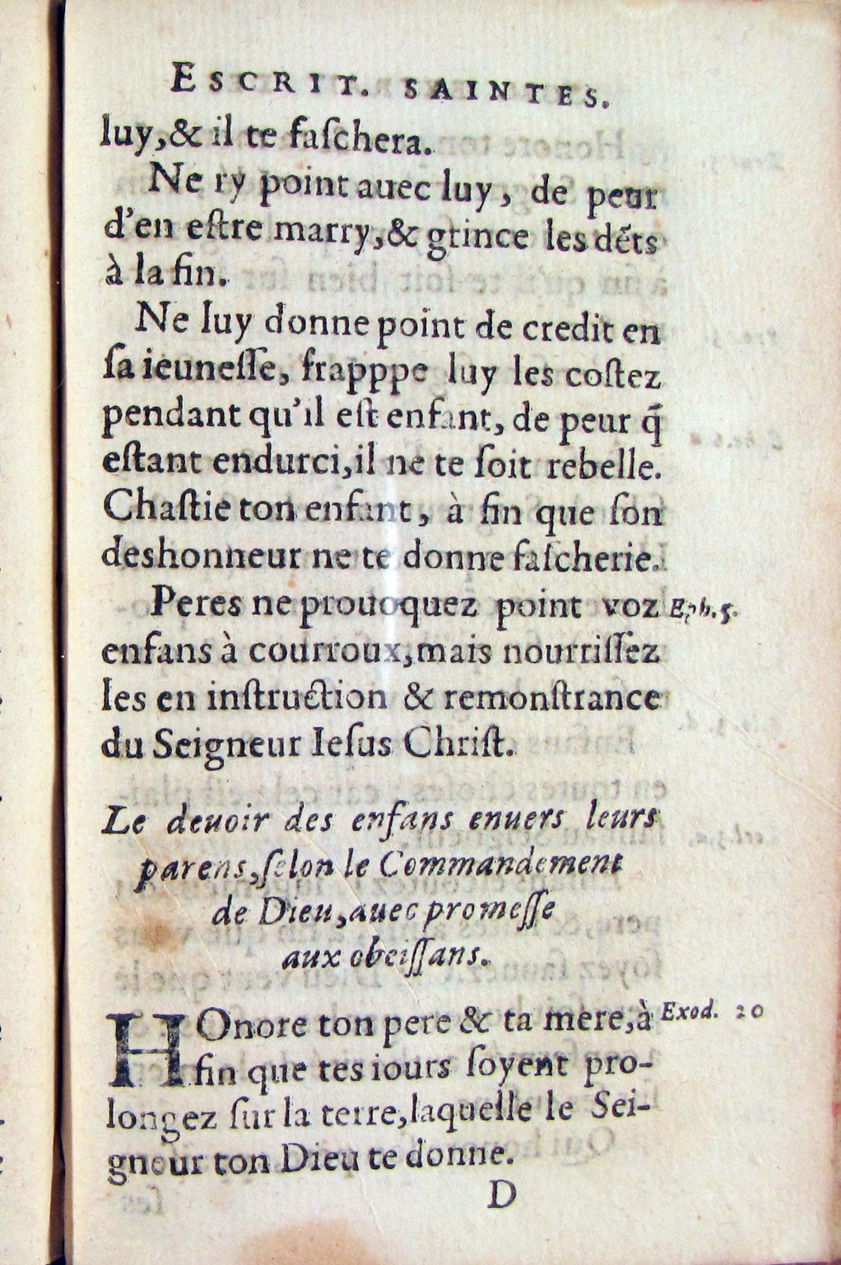1572 - Antoine Certia - Trésor des prières, oraisons et instructions chrétiennes - Nîmes