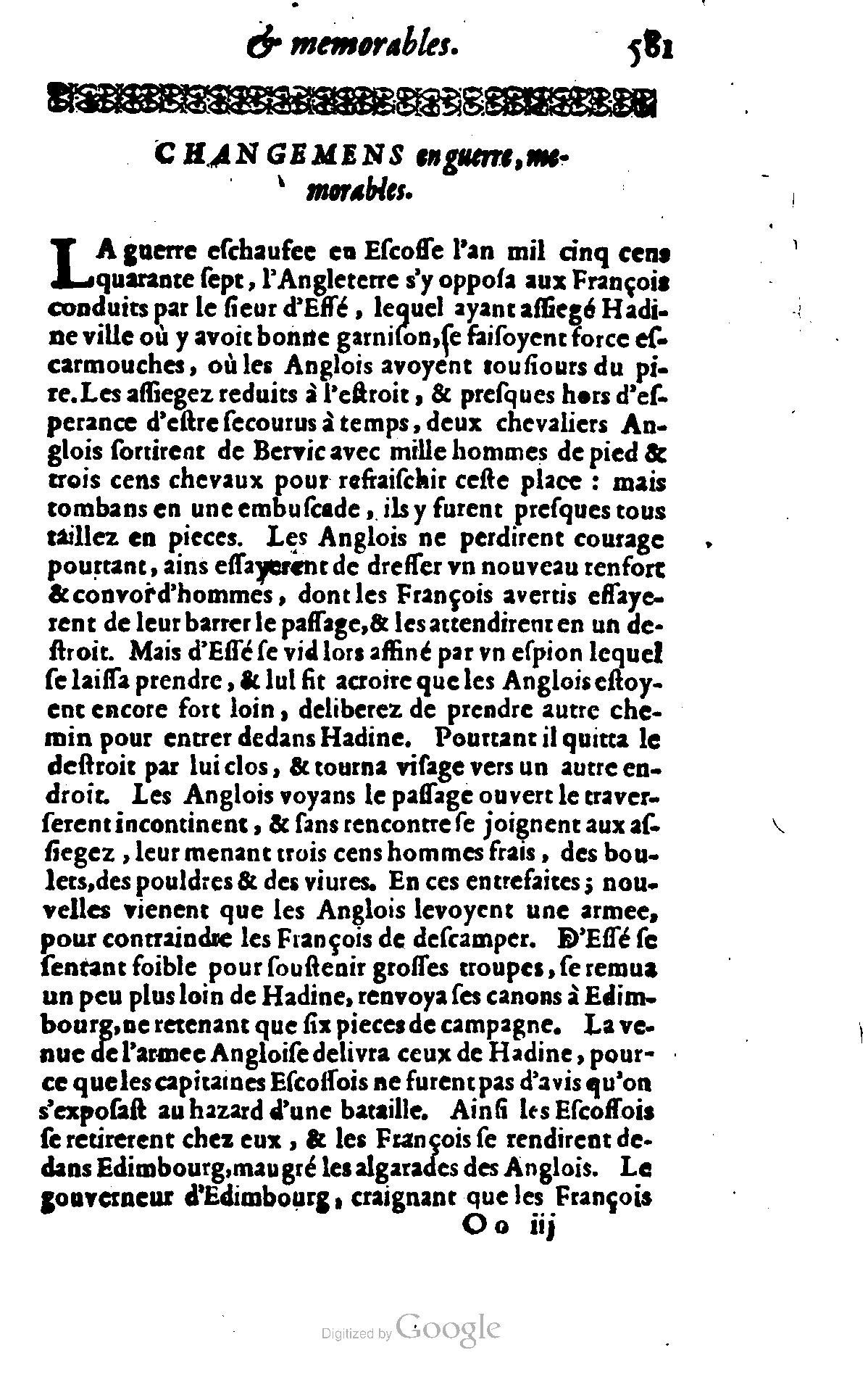 1628 - Jacques Crespin - Trésor d’histoires admirables et mémorables - BSB Munich