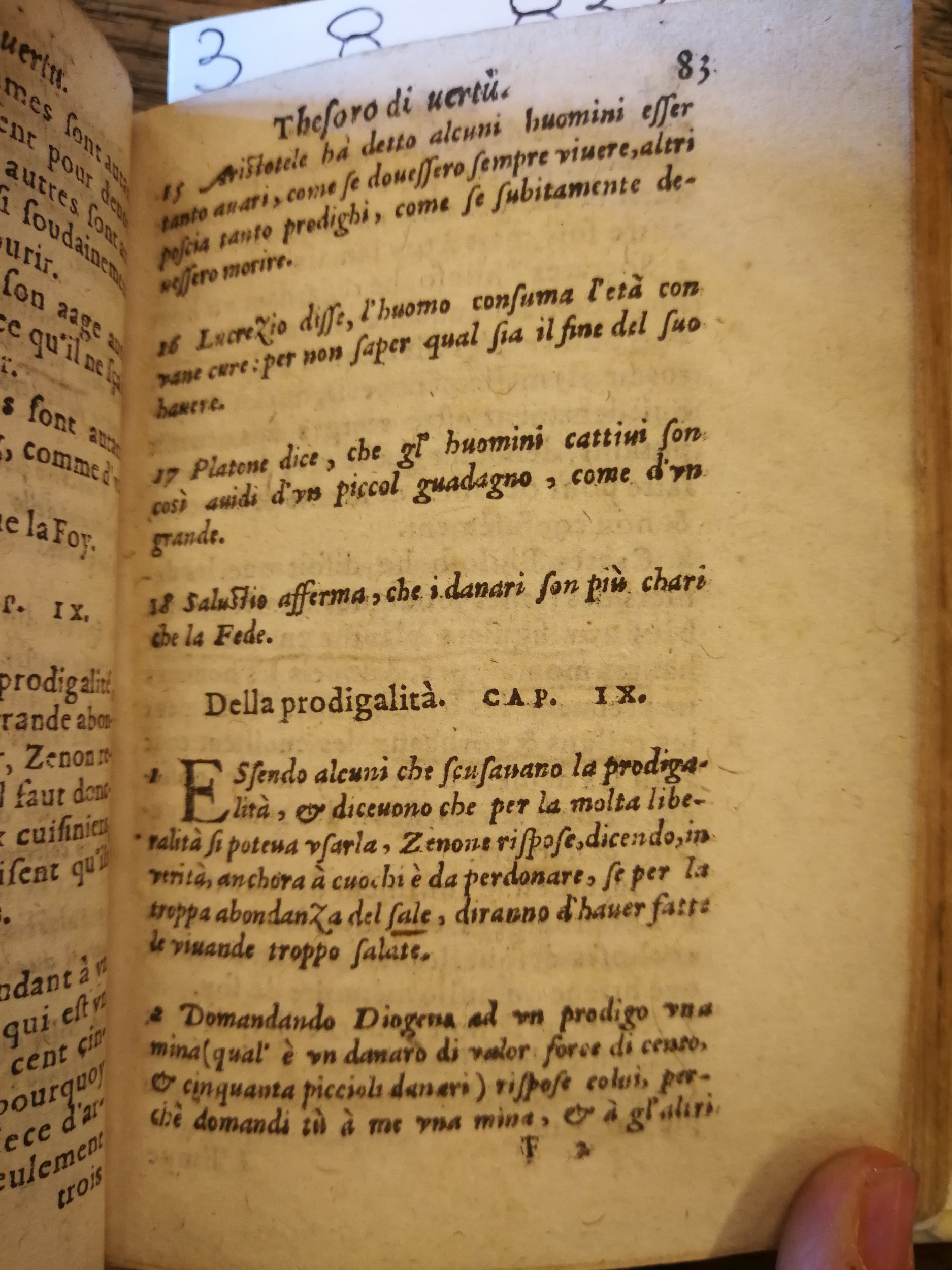 1576 - Benoît Rigaud - Trésor de vertu - BNC Florence