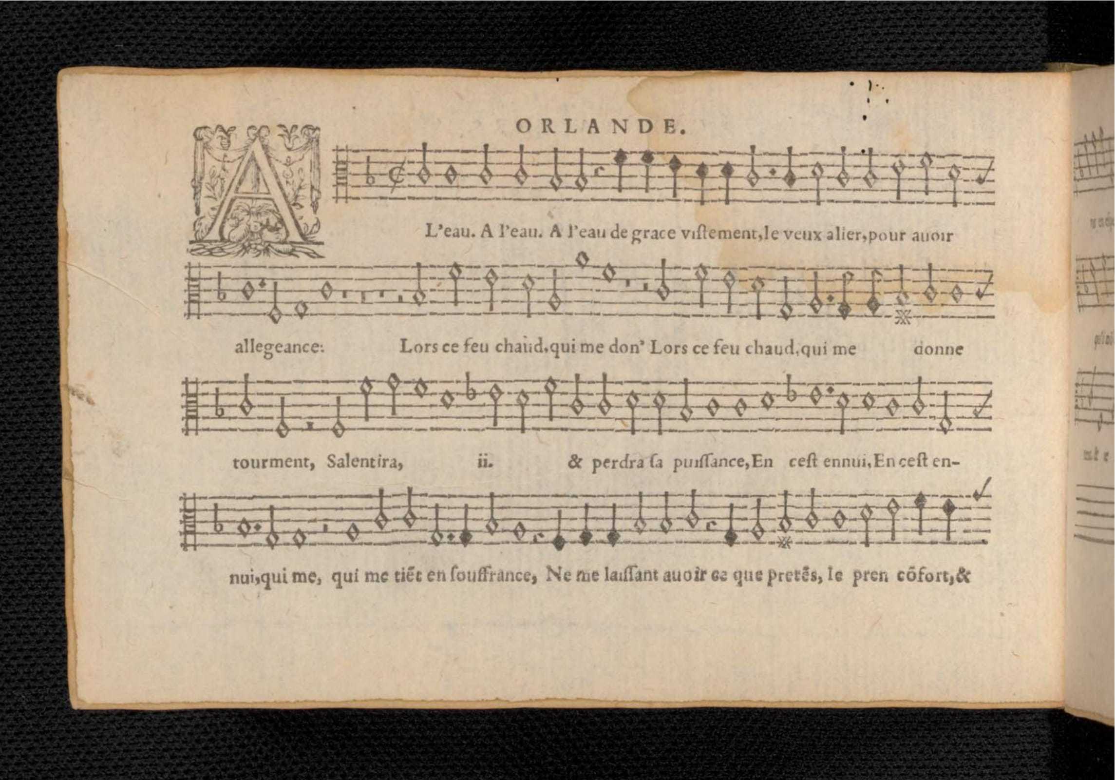 1576 - [Pierre de Saint-André] - Trésor de musique d’Orlande de Lassus Quinta et Sexta pars - KBR Bruxelles