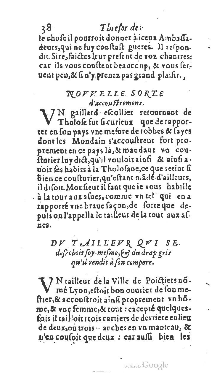 1611 - Jean Osmont - Trésor des récréations - BSB Munich 1611 - Jean Osmont - Trésor des récréations - BSB Munich