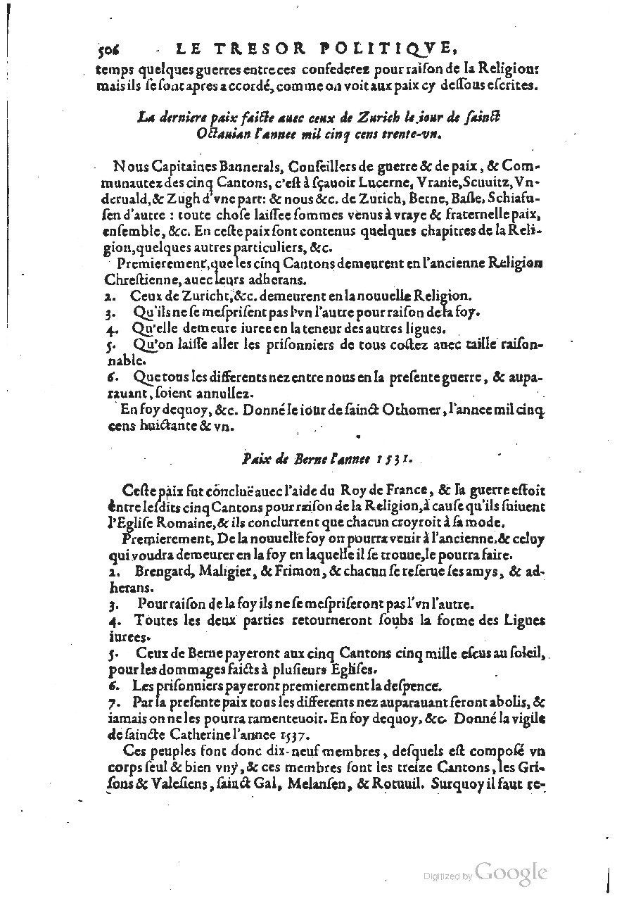 1611 - Pierre Chevalier - Trésor politique - UGent