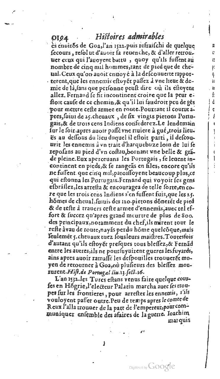 1610 - Paul Marceau - Trésor d’histoires admirables et mémorables - BSB Munich 1610 - Paul Marceau - Trésor d’histoires admirables et mémorables - BSB Munich