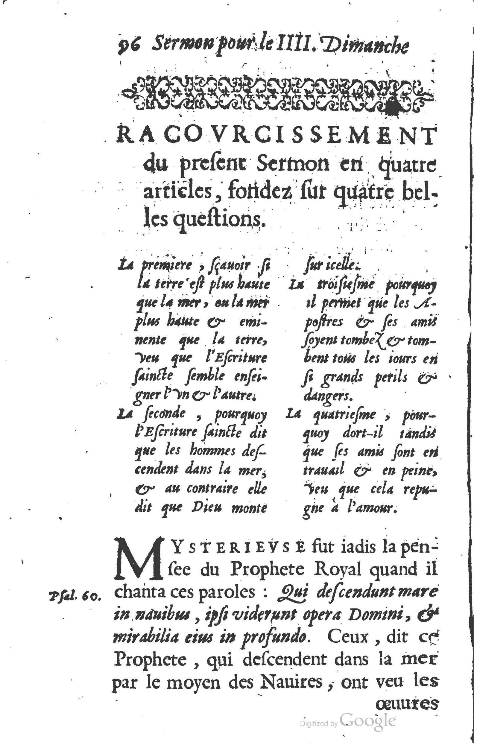 1629 - Manassés de Préaulx - Sermons ou Trésors de la piété chrétienne - BM Lyon