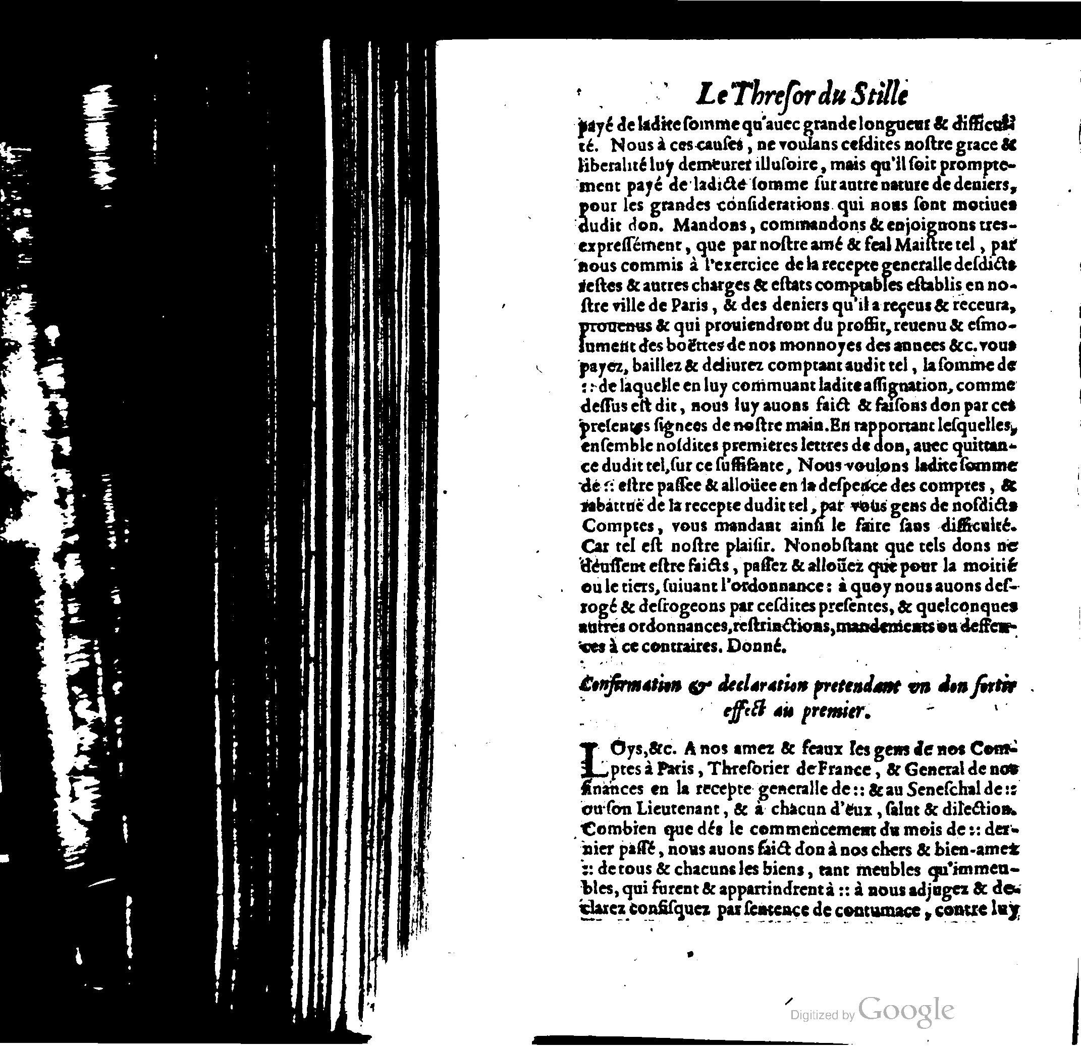 1614 - Jean Richer - Trésor du nouveau style et protocole de la chancellerie de France - BSB Munich