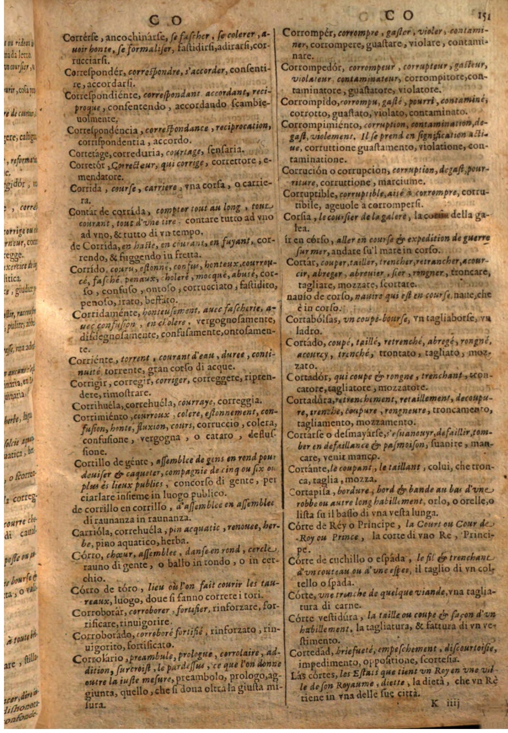 1644 - Jacques Crespin - Trésor des trois langues - Passau