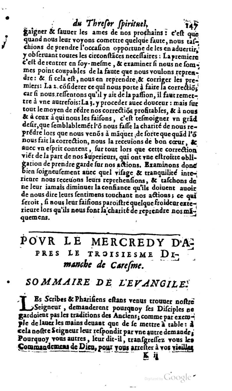 1637 - s.n. - Trésor spirituel des âmes religieuses - BM Lyon