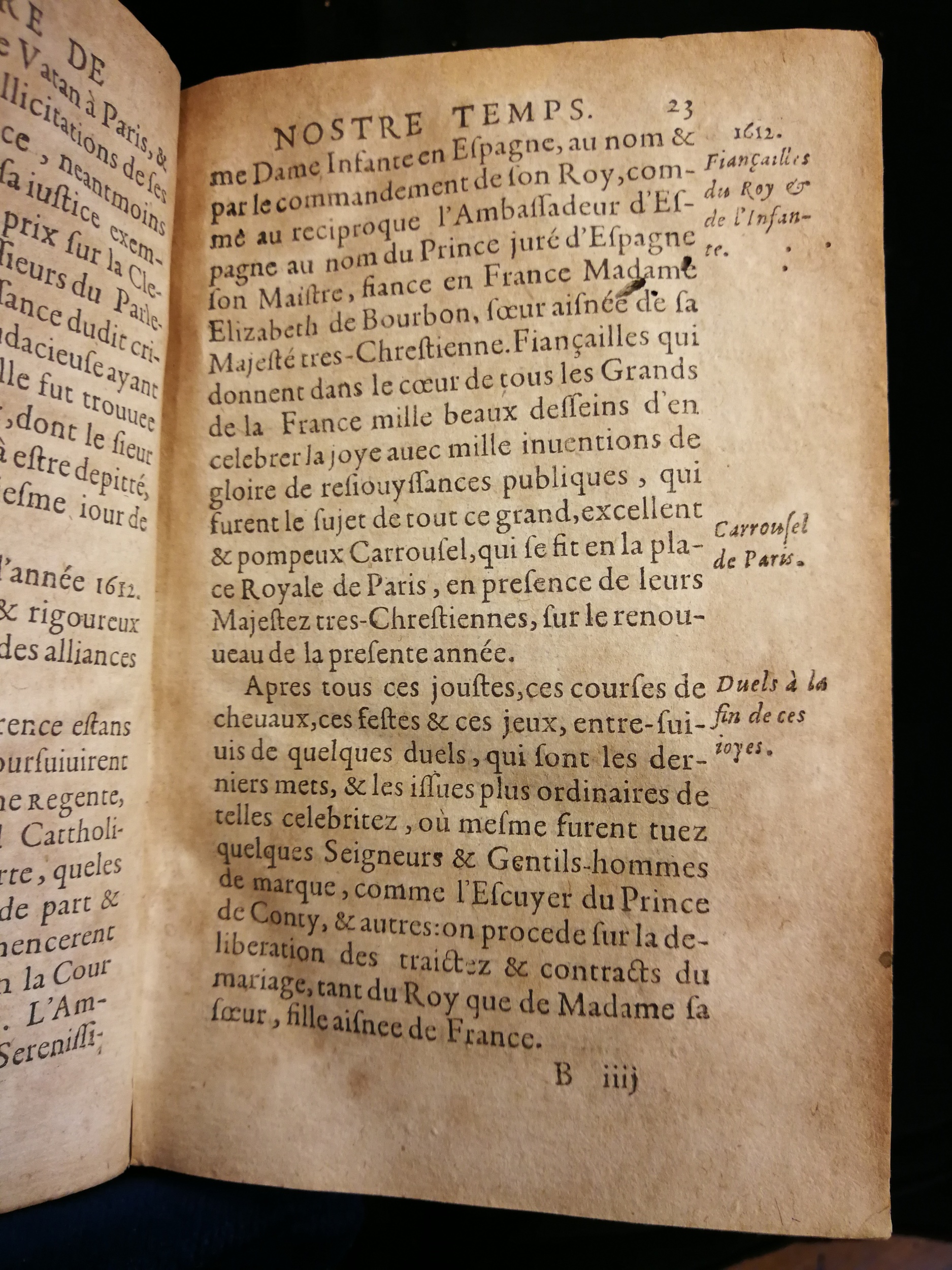 1626 - Joseph Bouillerot - Trésor de l’histoire générale de notre temps - Les Méjanes, Aix-en-Provence