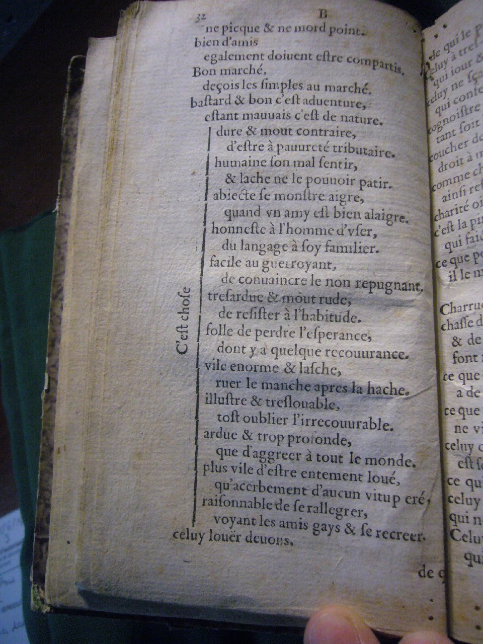 1617 - François Lefebvre - Trésor de sentences dorées et argentées - BnF Tolbiac