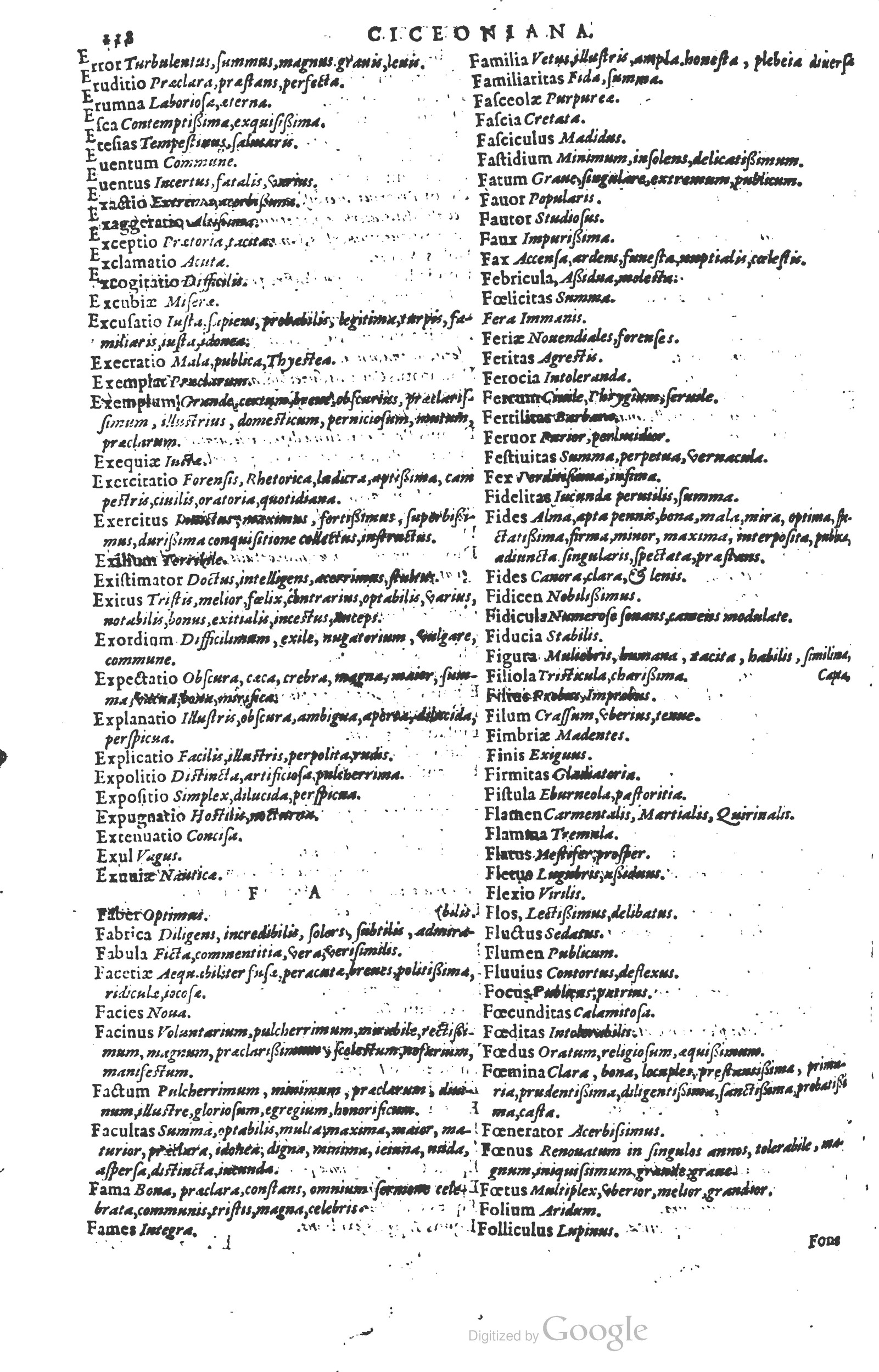 1578 - Louis Cloquemin - Trésor des mots et traits français - BSB Munich