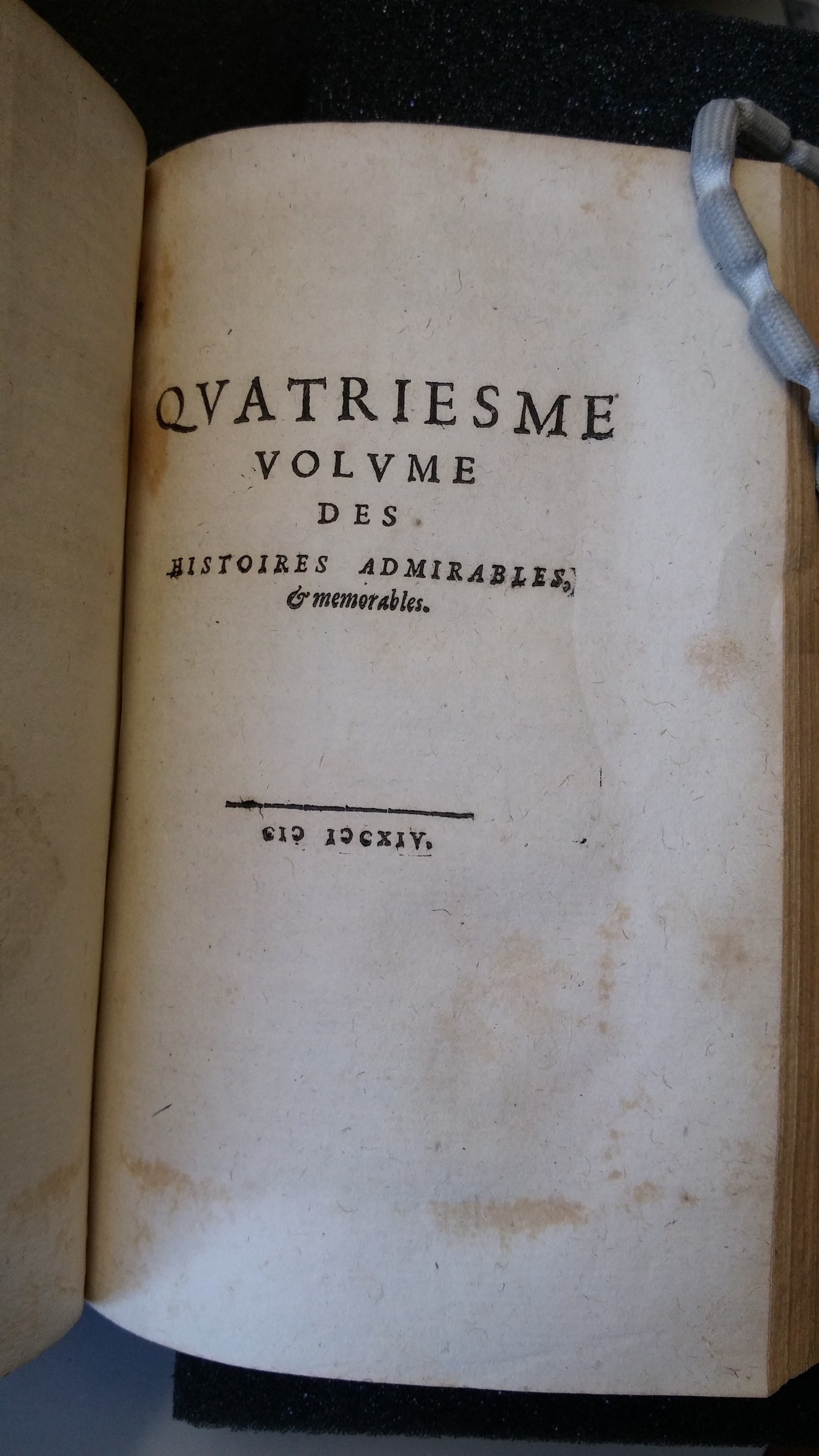 1614 - Samuel Crespin - Trésor d’histoires admirables et mémorables -  Saint-Gallen