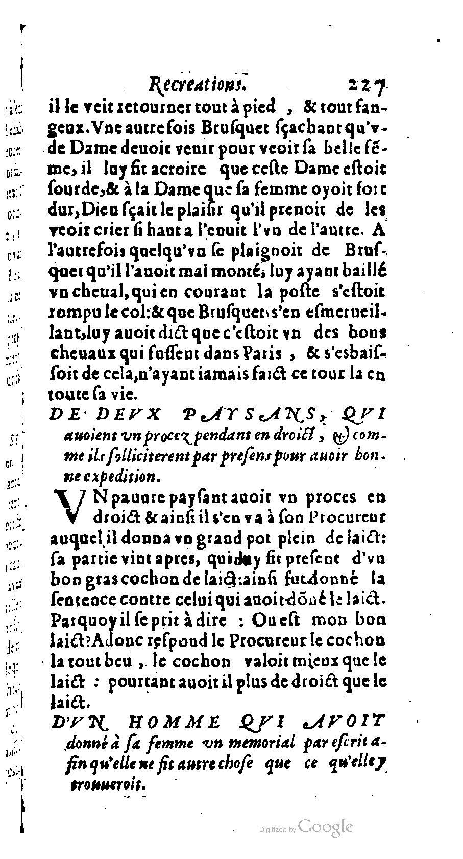 1611 - Romain de Beauvais - Trésor des récréations - BM Lyon 1611 - Romain de Beauvais - Trésor des récréations - BM Lyon