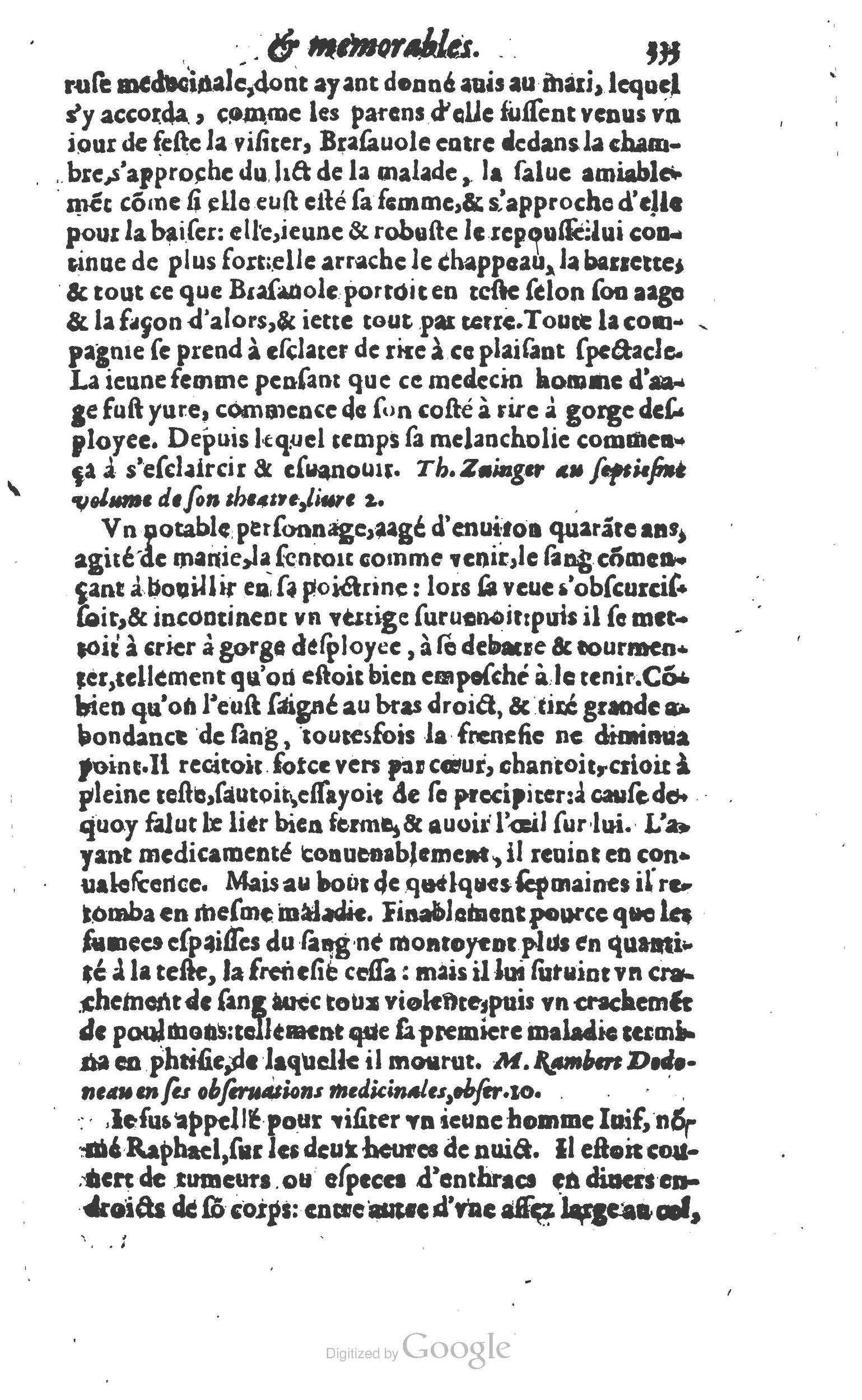 1610 - Paul Marceau - Trésor d’histoires admirables et mémorables - Princeton