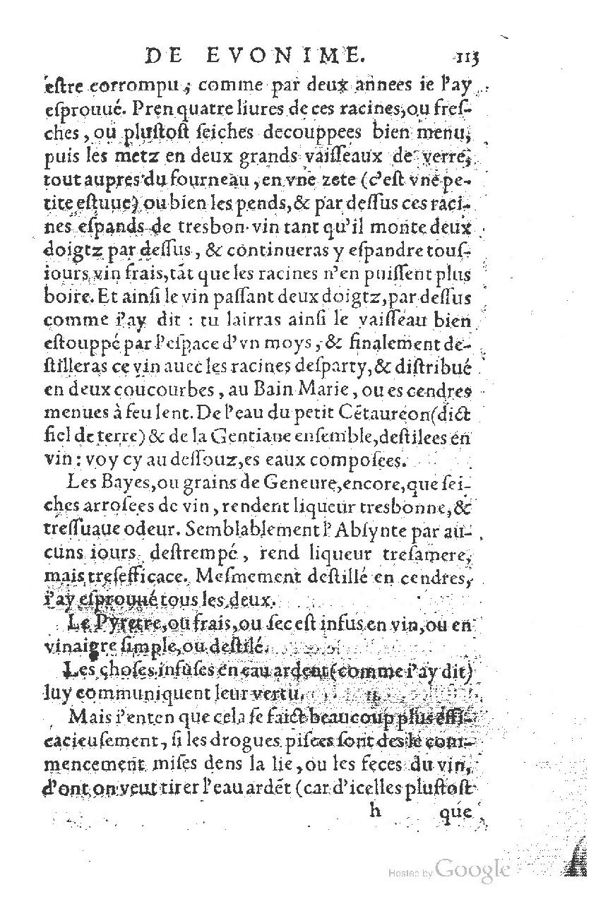 1557 - Antoine Vincent - Trésor d’Evonyme Philiatre - UC Madrid