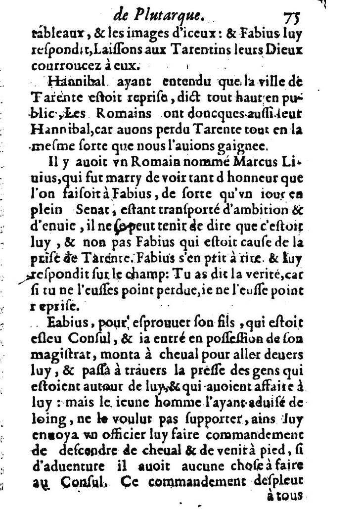 1611 - Pierre Rigaud - Trésor des vies de Plutarque - BM Lyon