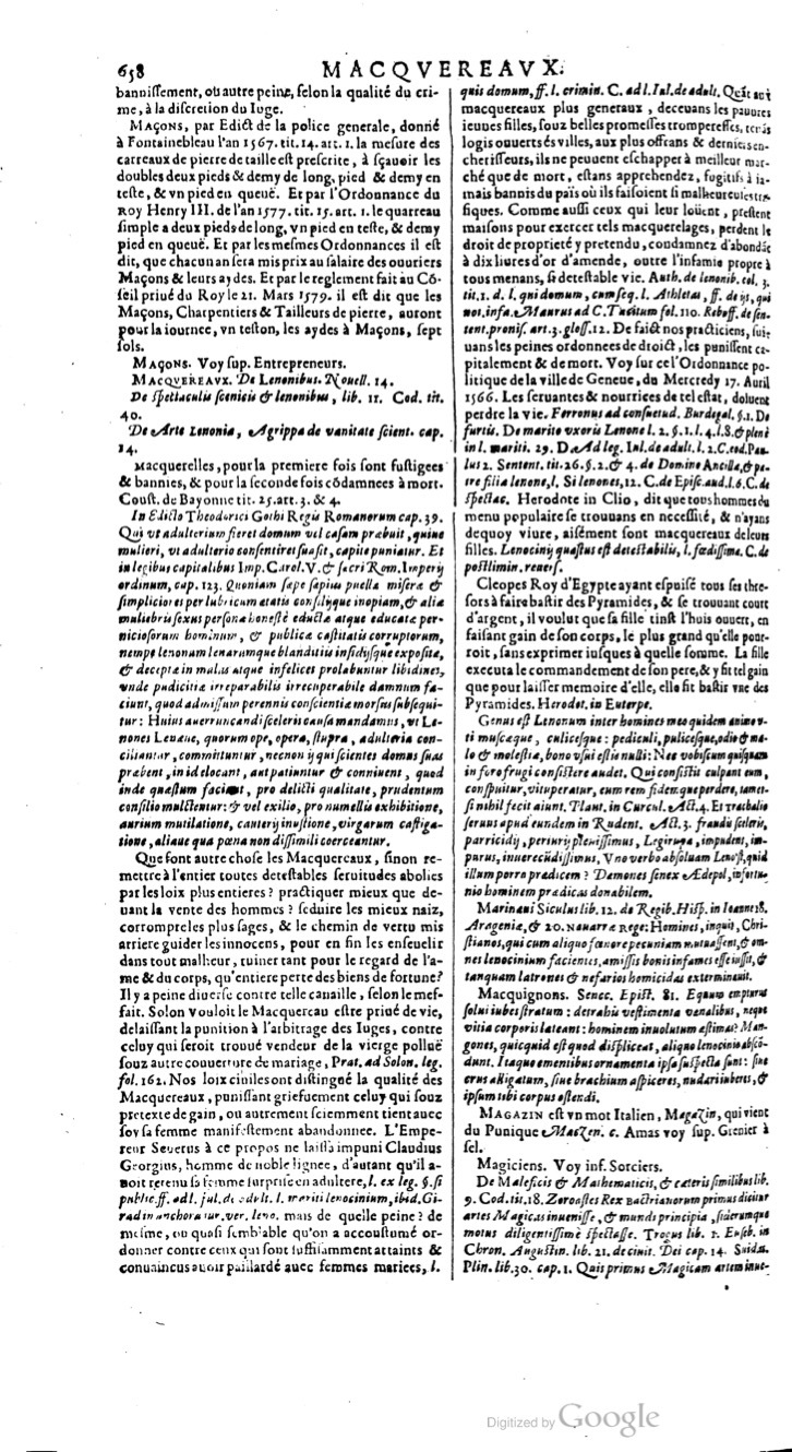 1629 - Veuve Nicolas Buon - Trésor du droit français (29620 T. 2) - BM Lyon