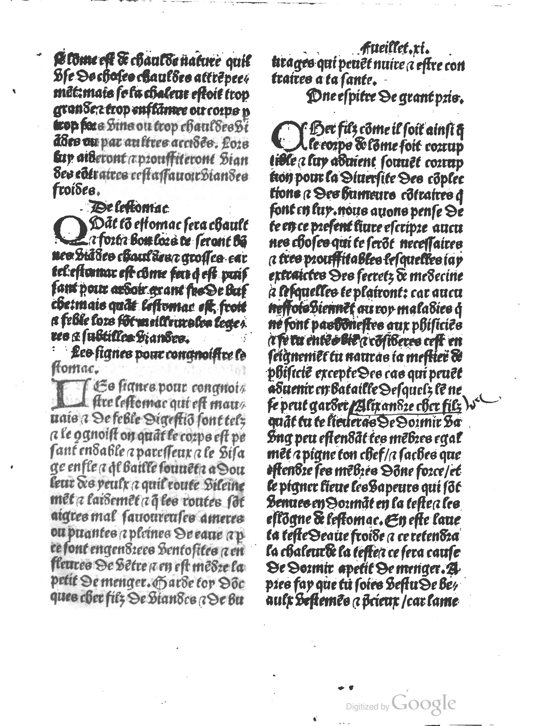 1497c. - Antoine Vérard - Trésor de noblesse - BM Lyon