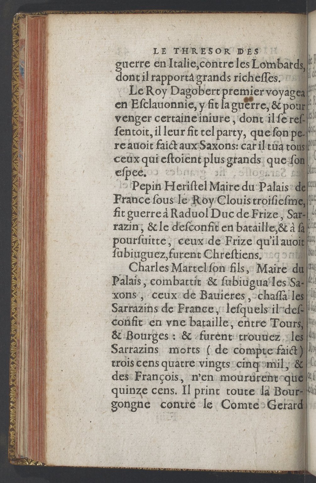1603 - Galiot Corrozet - Trésor des histoires de France - BnF Tolbiac
