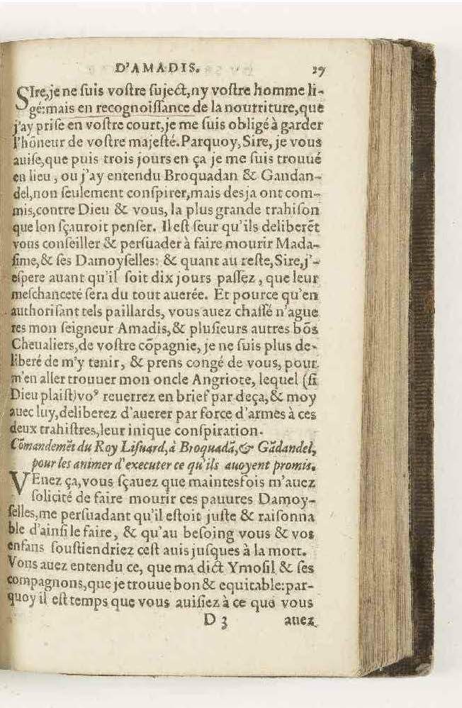 1563 - Jean van Waesberghe - Trésor des Amadis - Anvers Musée Plantin-Moretus 1563 - Jean van Waesberghe - Trésor des Amadis - Anvers Musée Plantin-Moretus