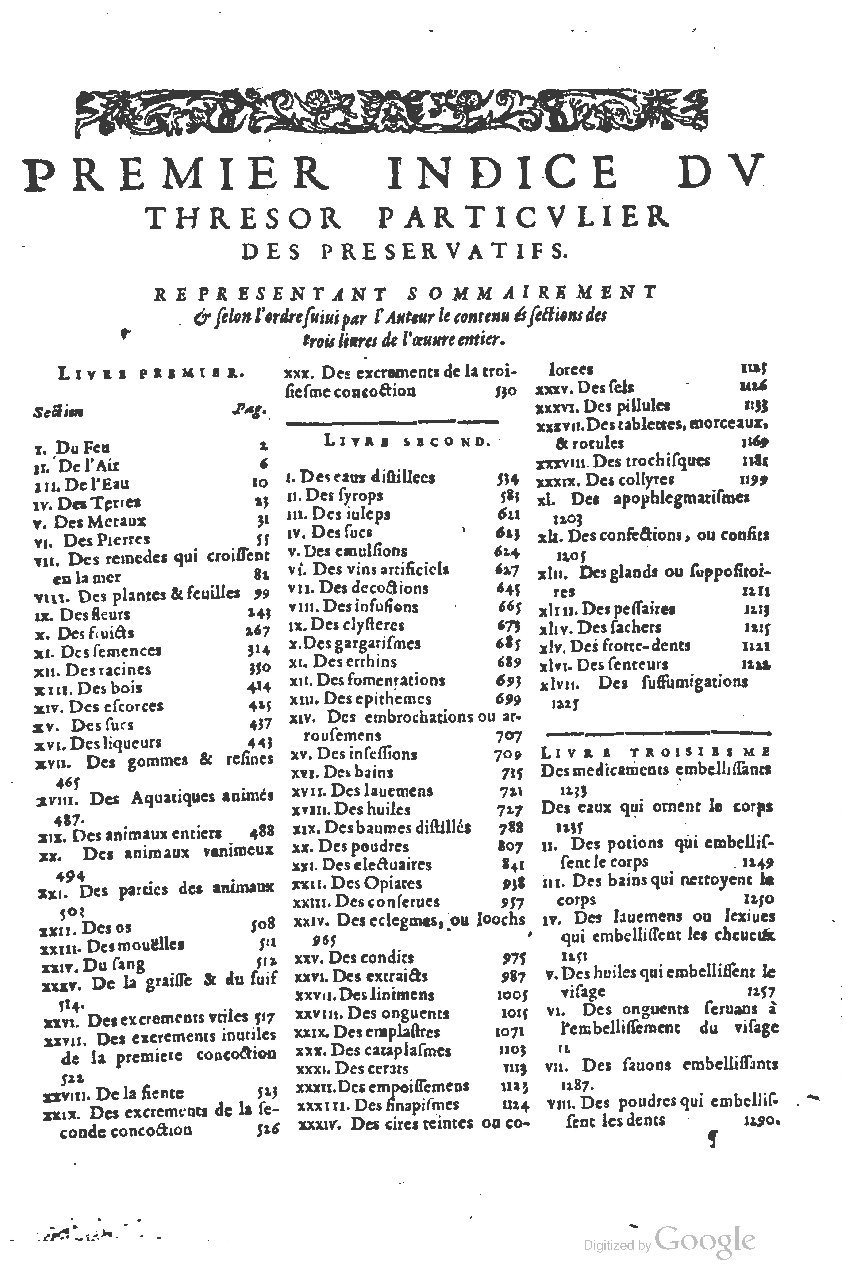 1616 - Étienne Gamonet - Grand trésor ou dispensaire - BSB Munich