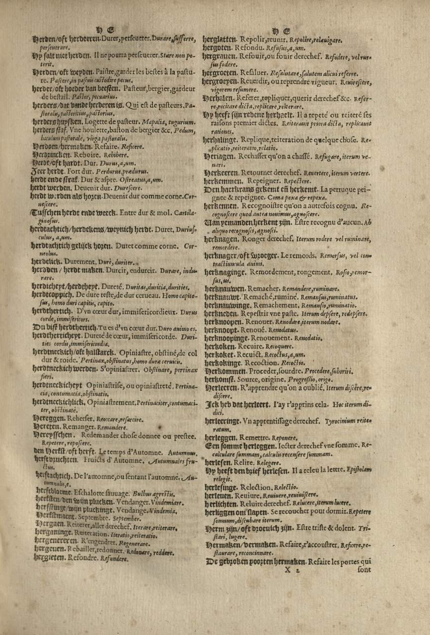 1573 - Christophe Plantin - Trésor du langage bas-allemand - Greifswald 1573 - Christophe Plantin - Trésor du langage bas-allemand - Greifswald