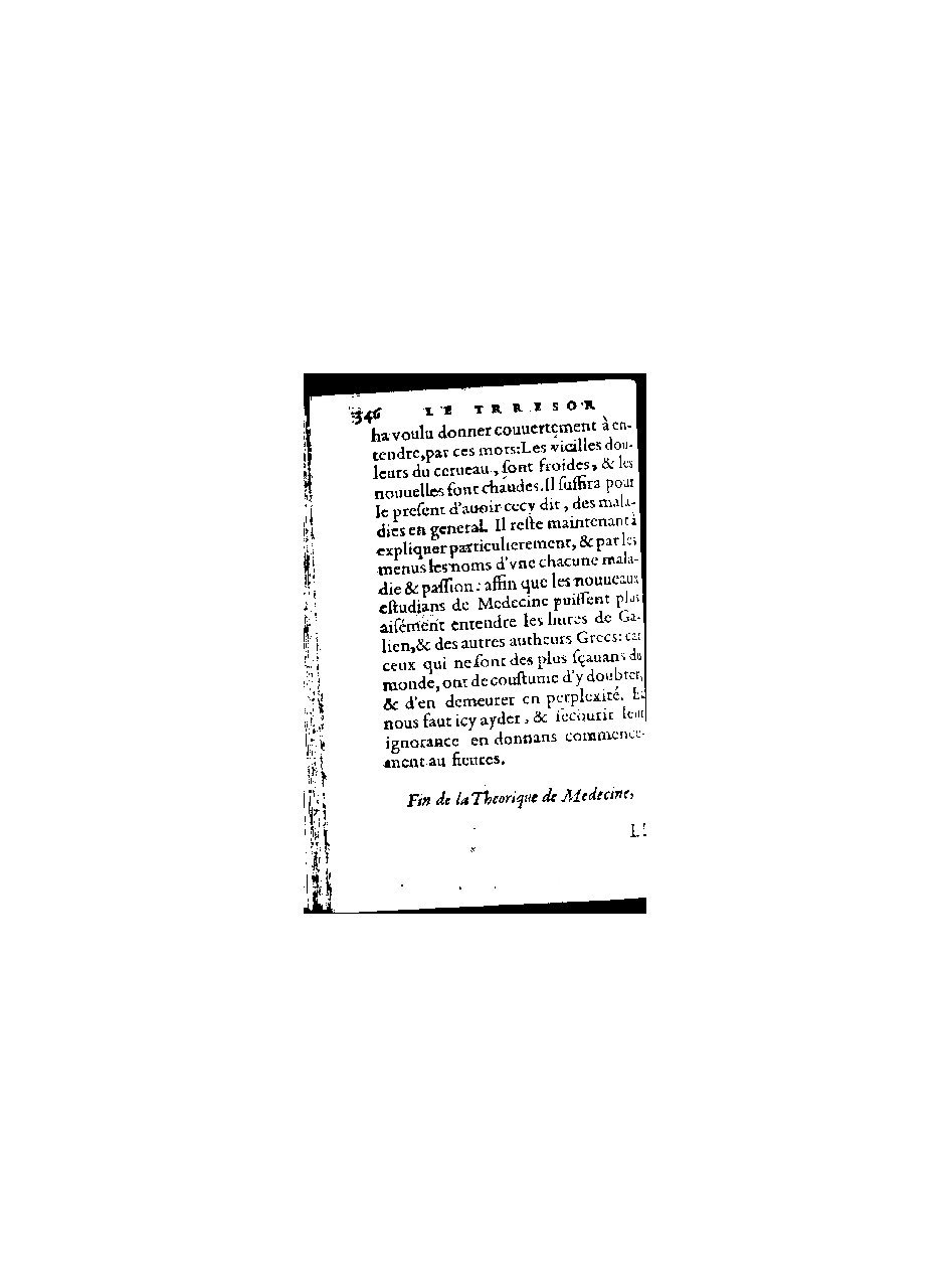 1578 - Benoît Rigaud - Trésor de médecine tant théorique que pratique - BnF