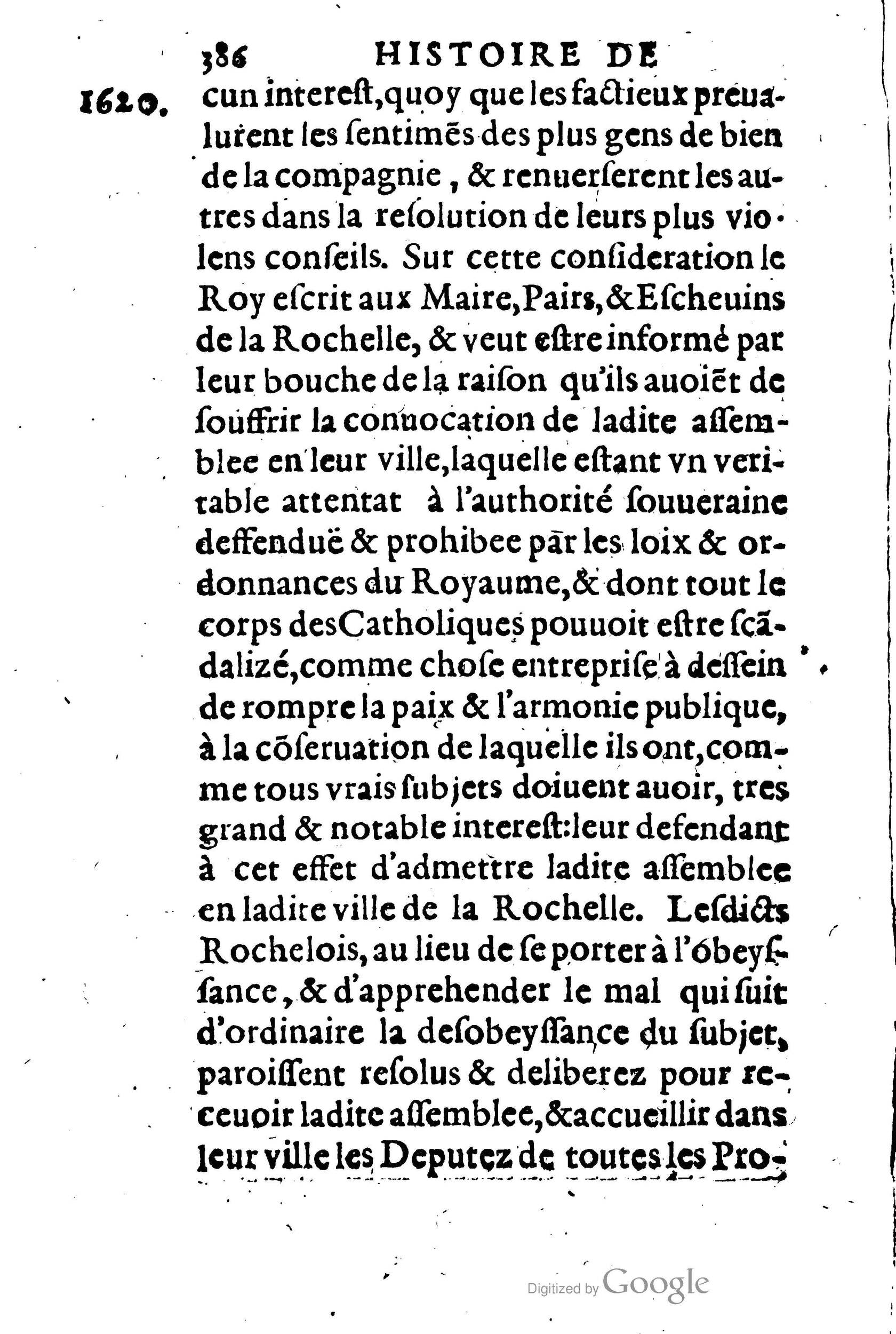 1623 - Joseph Bouillerot - Trésor de l’histoire générale de notre temps - BM Lyon