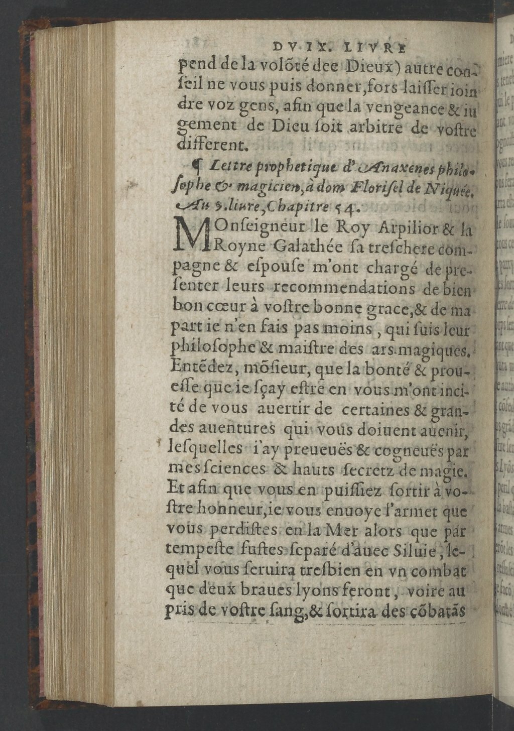 1564 - Vincent Norment et Jeanne Bruneau - Trésor des Amadis - BnF