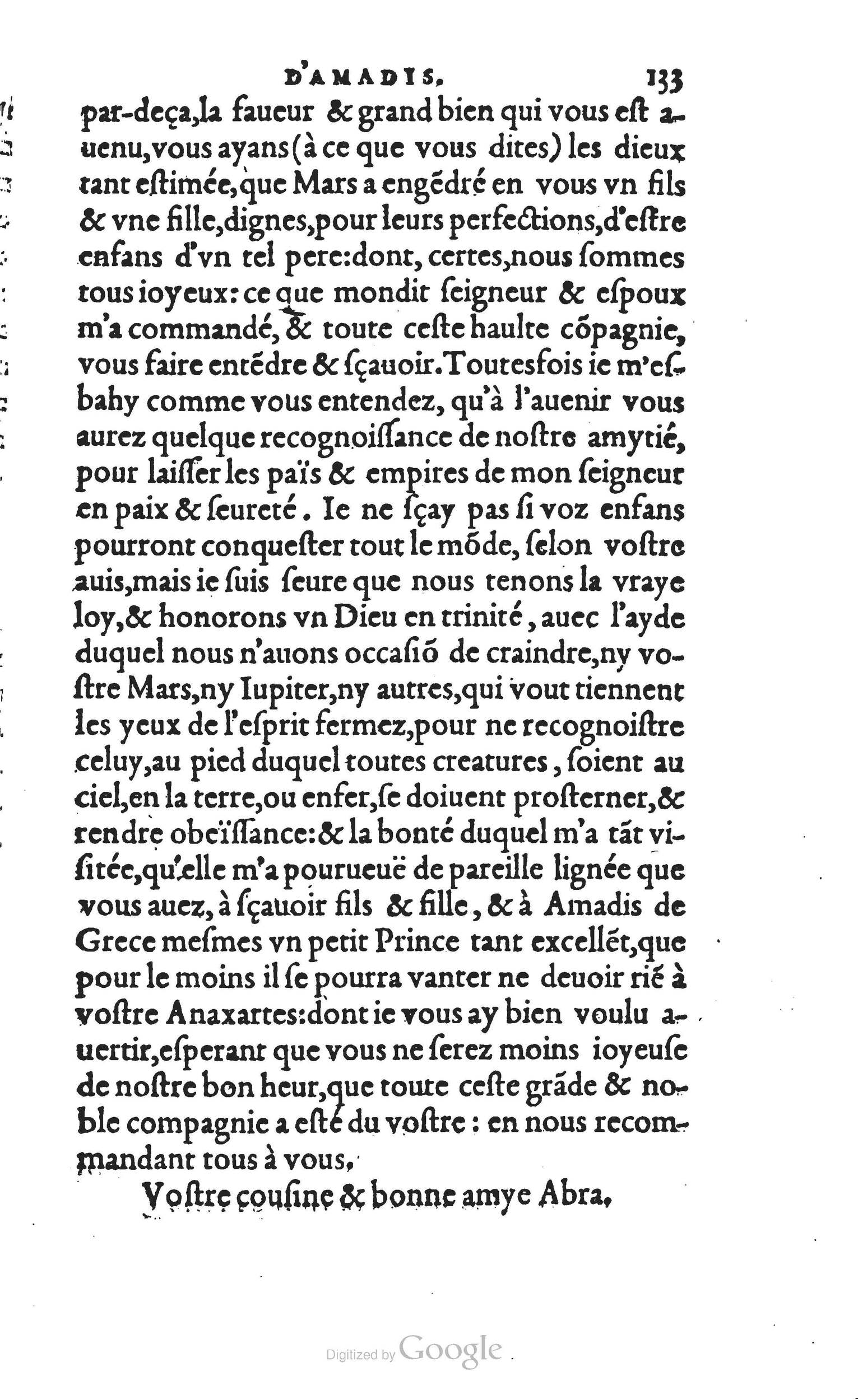 1560 - Vincent Sertenas et Gilles Robinot - Trésor des Amadis - British Library